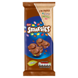 Smarties Milk Chocolate Sharing Block, 90g