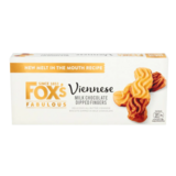 Fox's Viennese Milk Chocolate Dipped Biscuits, 105g