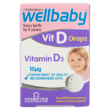Vitabiotics Wellbaby Vitamin D Drops, 30ml