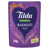 Tilda Microwave Brown Basmati Rice, 250g