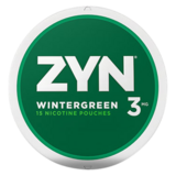 ZYN Nicotine Pouches Wintergreen 3mg Tin