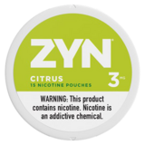 ZYN Nicotine Pouches Citrus 3mg Tin