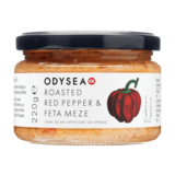 Odysea Red Pepper & Feta Meze, 220g