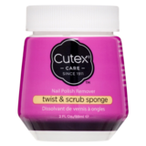 Cutex Nail Polish Remover Twist & Scrub Jar 2oz