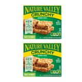 2ct Nature Valley Oats & Honey Crunchy Granola Bar 6ct