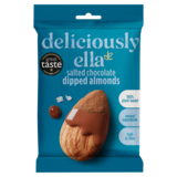 Deliciously Ella Salted Chocolate Dipped Almonds, 27g