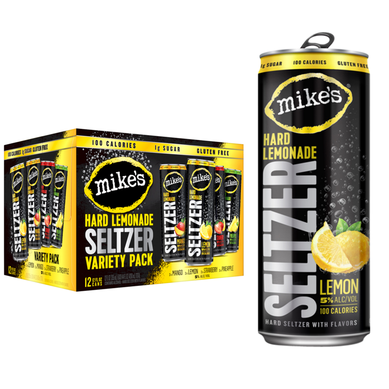 Mike's Hard Lemonade Seltzer Variety 12pk 12oz Can : Alcohol ...