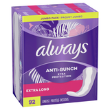 Always Ultra Thin Overnight Pads with Wings Size 4 36ct