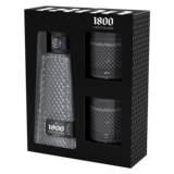 1800 Cristalino Tequila Gift Set 750ml