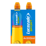 Lucozade Sport Orange, 4 x 500ml