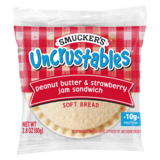 Smucker's Frozen Uncrustables PB & Strawberry on Wheat 1ct 2.6oz