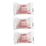 3ct Bubbies Hawaii Strawberry Mochi Ice Cream Individually Wrapped