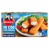 Birds Eye 10 Fish Fingers Cod, 280g
