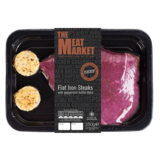Meat Market Flat Iron Steaks, 250g*